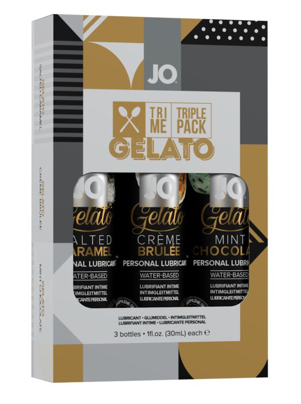 Купить Подарочный набор вкусовых лубрикантов Tri-Me Triple Pack Gelato в Москве.