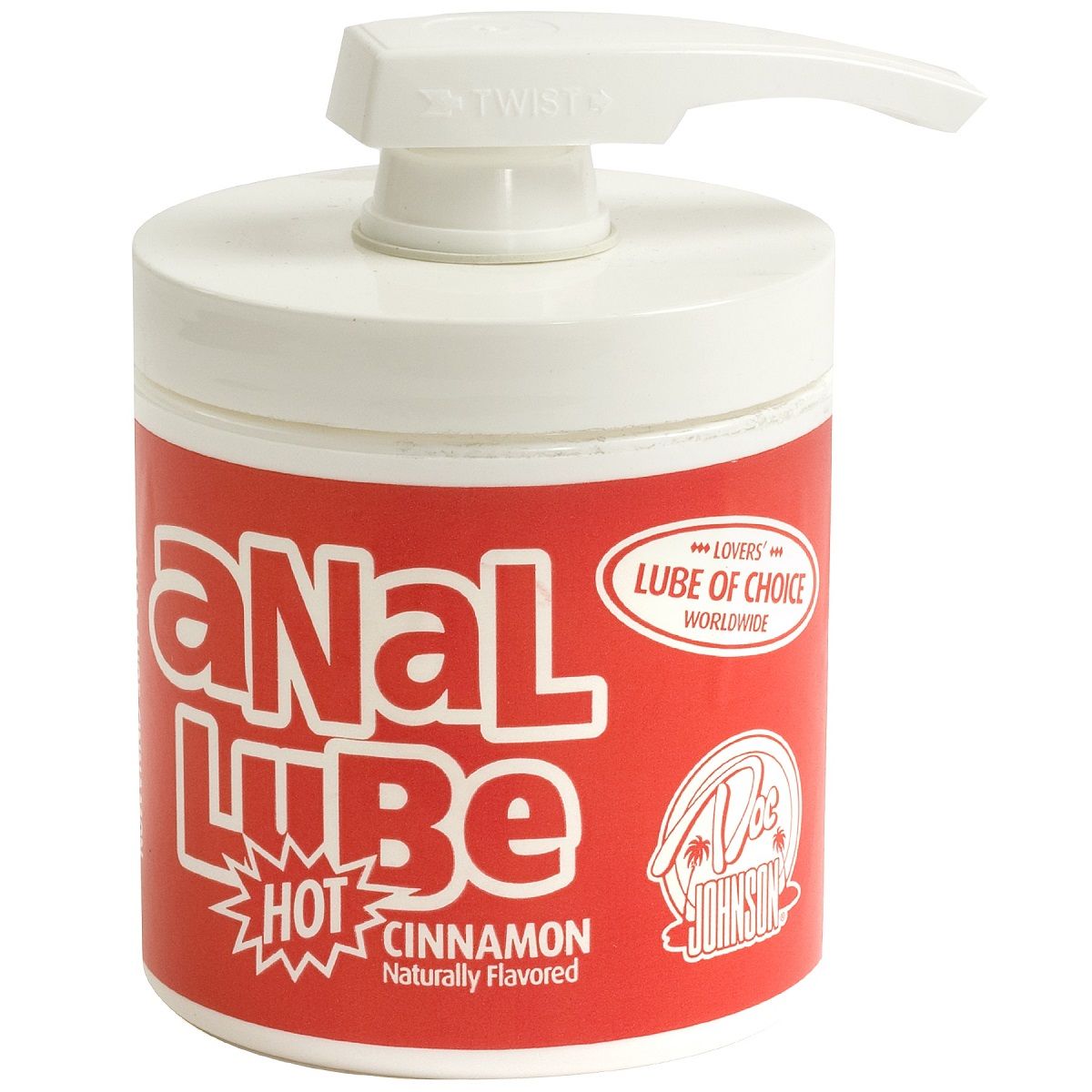 Купить Анальная смазка с разогревающим действием Anal Lube Hot Cinnamon Flavored Lubricant - 142 мл. в Москве.