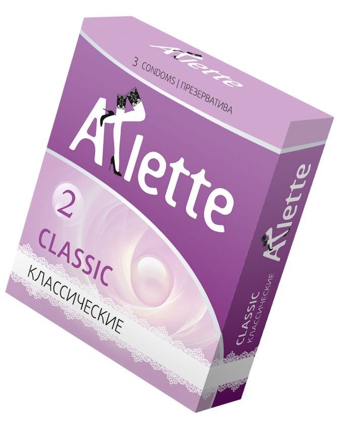 Купить Классические презервативы Arlette Classic - 3 шт. в Москве.