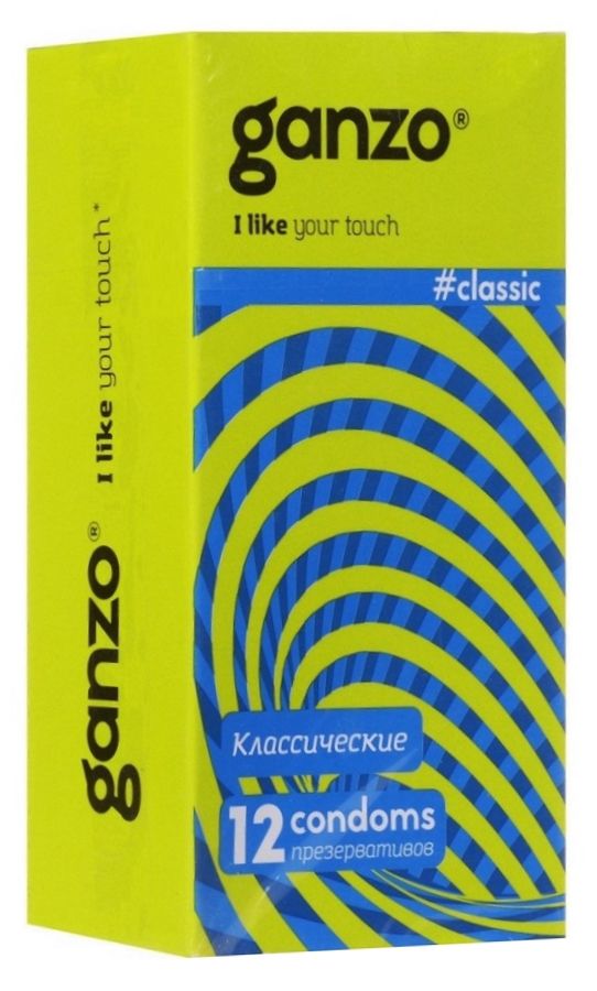 Купить Классические презервативы с обильной смазкой Ganzo Classic - 12 шт. в Москве.