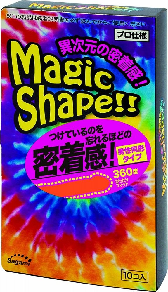 Купить Презервативы Sagami Xtreme Magic Shape с ребристым швом - 10 шт. в Москве.