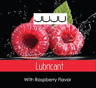 Купить Пробник съедобного лубриканта JUJU с ароматом малины - 3 мл. в Москве.