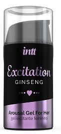 Купить Женский возбуждающий интимный гель Excitation Ginseng - 15 мл. в Москве.