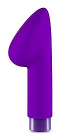 Купить Фиолетовый вибромассажер B4 - 13,97 см. в Москве.