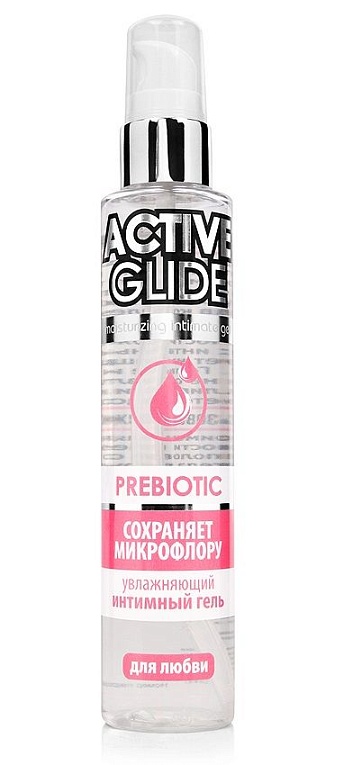 Купить Увлажняющий интимный гель Active Glide Prebiotic - 100 гр. в Москве.