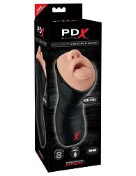 Купить Мастурбатор-ротик Deep Throat Vibrating Stroker в Москве.