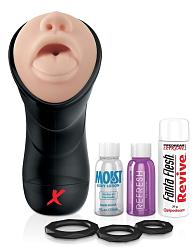 Купить Мастурбатор-ротик Deep Throat Vibrating Stroker в Москве.