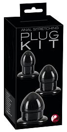 Купить Набор растягивающих анальный вход пробок Anal Stretching Plug Kit в Москве.