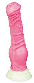 Купить Розовый фаллоимитатор  Пони mini  - 18,5 см. в Москве.