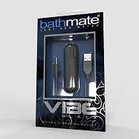 Купить Чёрная перезаряжаемая вибропуля Bathmate Vibrating Bullet Vibe Black в Москве.
