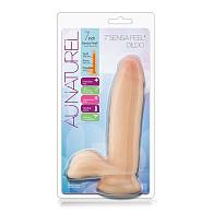 Купить Телесный фаллоимитатор 7 inch Sensa Feel Dildo - 17,8 см. в Москве.