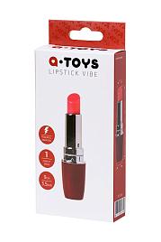 Купить Красный мини-вибратор в форме губной помады Lipstick Vibe в Москве.