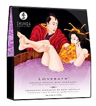 Купить Соль для ванны Lovebath Sensual lotus, превращающая воду в гель - 650 гр. в Москве.