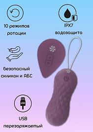 Купить Фиолетовые вагинальные виброшарики с пультом ДУ Dea - 8,3 см. в Москве.