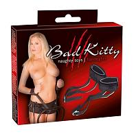 Купить Манжеты с лентами для фиксации Bad Kitty Handtights в Москве.