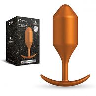 Купить Пробка для ношения цветы бронзы B-vibe Snug Plug 4 - 14 см. в Москве.