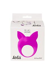 Купить Фиолетовое эрекционное кольцо Kitten Kyle в Москве.