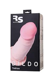 Купить Телесный реалистичный фаллоимитатор RealStick Elite DILDO Tobias - 18 см. в Москве.