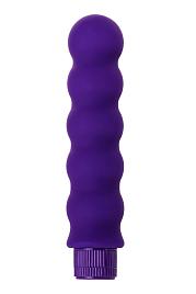 Купить Фиолетовый фигурный вибратор - 17 см. в Москве.