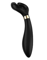 Купить Чёрный вибромассажер для пар Satisfyer Partner Multifun 3 в Москве.