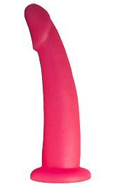 Купить Розовый плаг-массажёр для стимуляции простаты - 16 см. в Москве.