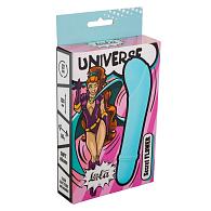 Купить Голубой мини-вибратор Universe Secret Flower - 12,6 см. в Москве.