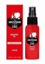 Купить Стимулирующее массажное масло CBD from Amsterdam Massage Oil - 50 мл. в Москве.