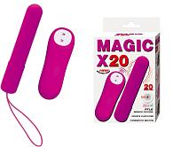 Купить Лиловая вибропуля Magic x30 в Москве.