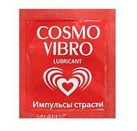 Купить Пробник женского стимулирующего лубриканта на силиконовой основе Cosmo Vibro - 3 гр. в Москве.