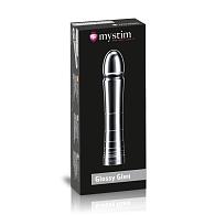 Купить Фаллоимитатор для электростимуляции Glossy Glen Dildo - 14 см. в Москве.