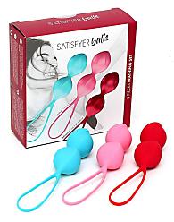 Купить Набор из 3 двойных вагинальных шариков Satisfyer Balls в Москве.