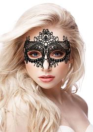 Купить Черная кружевная маска на глаза Queen Black Lace Mask в Москве.