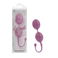 Купить Розовые каплевидные вагинальные шарики LAMOUR в Москве.