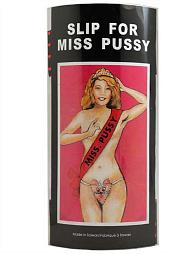 Купить Розовые шаловливые трусики Miss Pussy в Москве.