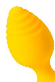 Купить Желтая анальная втулка Riffle - 7,5 см. в Москве.