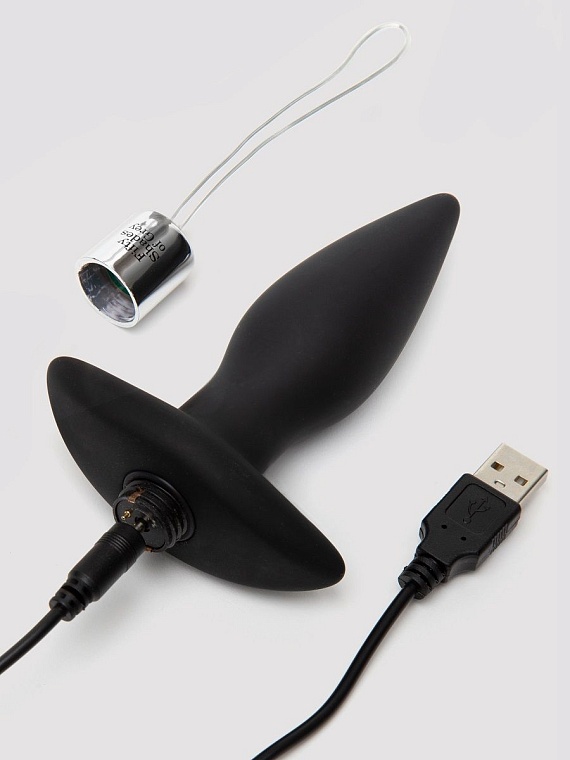 Купить Черная вибровтулка Relentless Vibrations Remote Control Butt Plug - 11,4 см. в Москве.