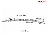 Купить Уретральный металлический плаг с шариками в Москве.