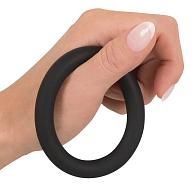 Купить Черное эрекционное кольцо на пенис и мошонку в Москве.