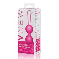 Купить Розовые вагинальные шарики VNEW level 3 в Москве.