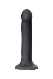 Купить Черный фаллос на присоске Silicone Bendable Dildo XL - 20 см. в Москве.