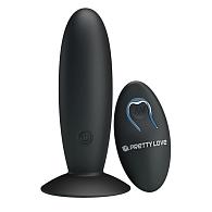 Купить Анальная пробка с вибрацией и пультом управления Remote Control Vibrating Plug - 11 см. в Москве.