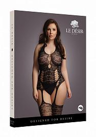 Купить Непрозрачный боди-комбинезон Lace Suspender Bodystocking в Москве.