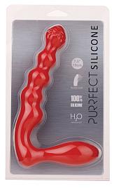 Купить Красный силиконовый стимулятор PURRFECT SILICONE - 19 см. в Москве.