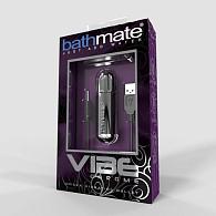 Купить Серебристая перезаряжаемая вибропуля Bathmate Vibrating Bullet Vibe Chrome в Москве.