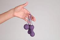 Купить Набор фиолетовых вагинальных шариков Je Joue Ami в Москве.