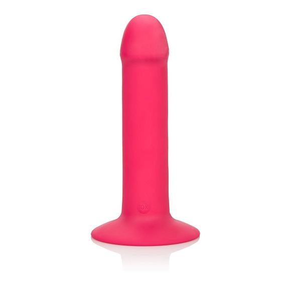 Купить Розовый перезаряжаемый фаллоимитатор Luxe Touch-Sensitive Vibrator - 16,5 см. в Москве.