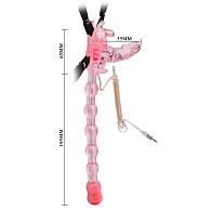 Купить Бабочка для клитора с анальным массажером 3-в-1 в Москве.