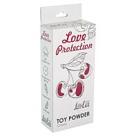 Купить Пудра для игрушек Love Protection с ароматом вишни - 30 гр. в Москве.