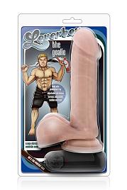 Купить Телесный вибратор THE GOALIE 8INCH DILDO  - 20,3 см. в Москве.