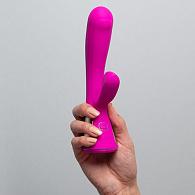 Купить Розовый интерактивный вибратор Kiiroo Ohmibod Fuse - 18 см. в Москве.